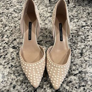 French Connection GUC kitten heels